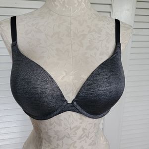 Adore Me Charcoal Padded Underwire TShirt Bra 36DD